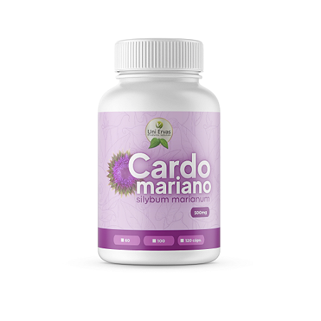 Suplemento Cardo Mariano (Sylibum Marianum) 500mg 100 Cápsulas Itaervas