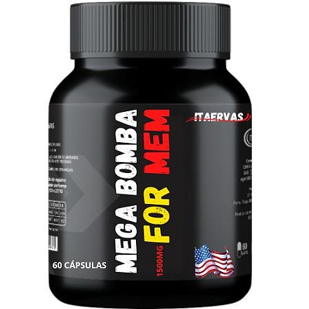 2x Mega Massa Muscular Exclusivo Homens 500mg Itaervas