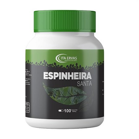 Espinheira Santa 500mg 120 Cápsulas Itaervas