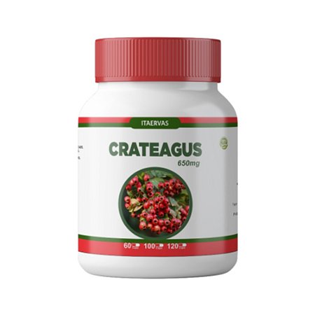 Crataegus 650mg 100 Cápsulas Itaervas