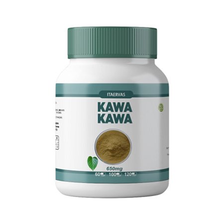 Kawa Kawa Natural 650mg 100 Cápsulas Itaervas