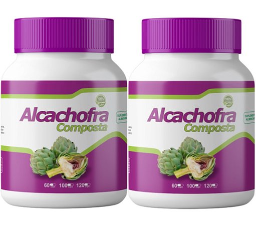2x Alcachofra Composta 500mg 120 Cápsulas Itaervas