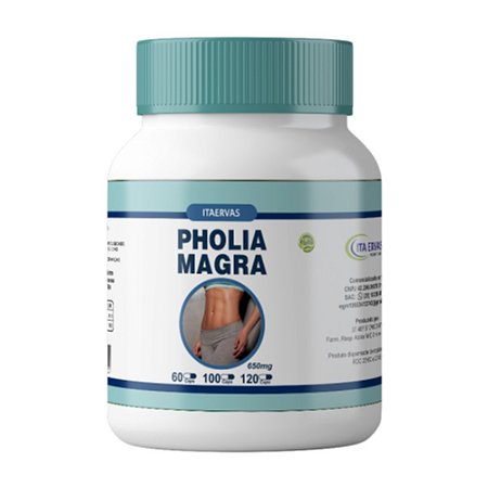 Pholia Negra 500mg 120 Cápsulas Itaervas
