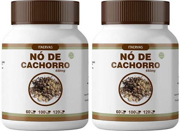 2x Nó de Cachorro Estimulante 650mg Original Itaervas