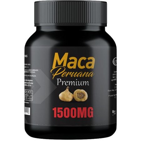 Maca Peruana Premium 1500mg 120 Cápsulas Itaervas