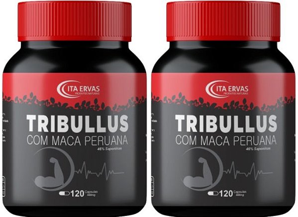 2x Maka Peruana 120 Cápsulas Itaervas com Tr1 bullus