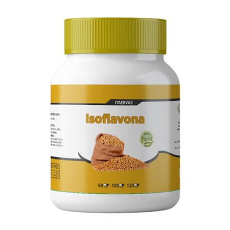 Isoflavona 650mg 100 Cápsulas Itaervas