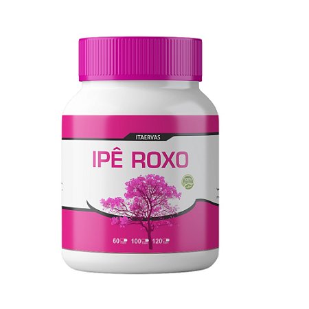 Ipê Roxo 500mg 100 Cápsulas Itaervas