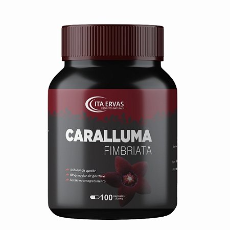 Caralluma Fimbriata 500mg 120 Cápsulas Itaervas