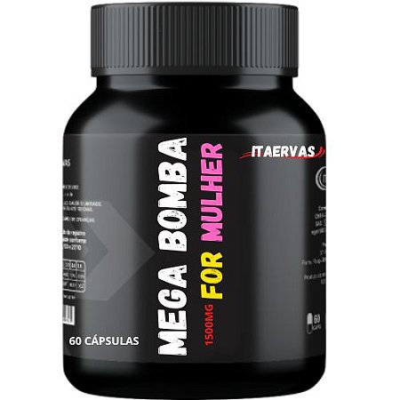 Mega Massa Muscular Exclusivo Mulheres 500mg Itaervas
