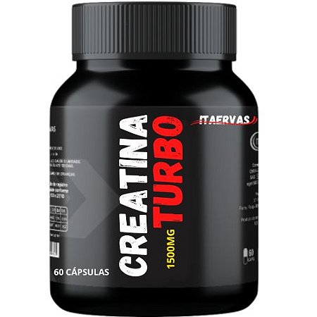 Creatina TURBO 1500mg Massa Muscular - Força - Ganhar Peso