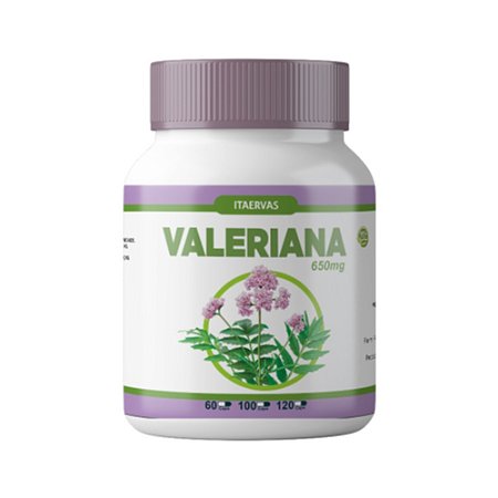 Valeriana Natural 500mg 120 Cápsulas Itaervas