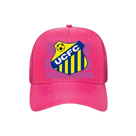 Boné telado União Central Pink