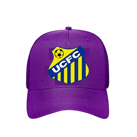Boné telado União Central Roxo
