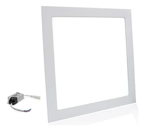 Painel Quadrado Embutir 18w 3000k