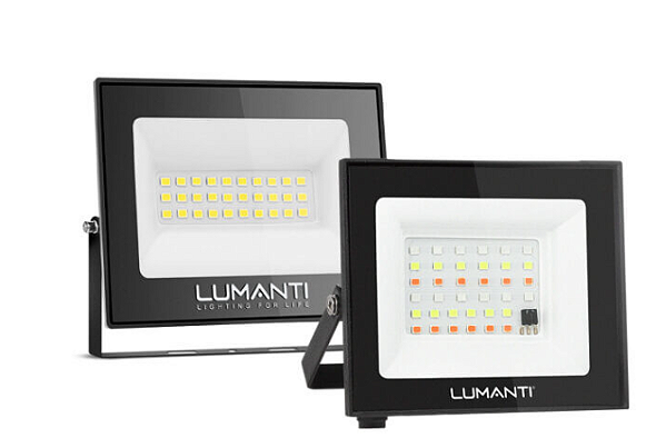 Refletor Start Led 50w 3000k Autovolt 4000 Lumens