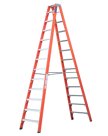 Escada Tesoura Duplo Acesso 12 degraus | 3,75M Sudeste/Cogumelo