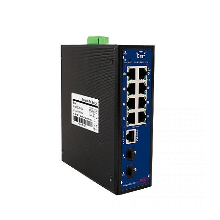 08 PORTAS Poe GIGA + 02 SFP