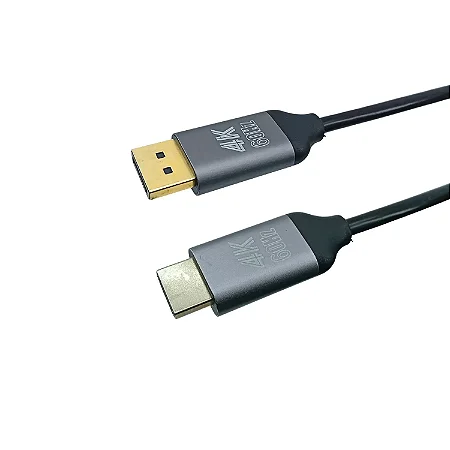 Cabo DISPLAYPORT para HDMI 4K