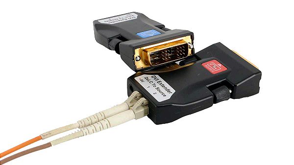 Extensor DVI x Fibra Óptica