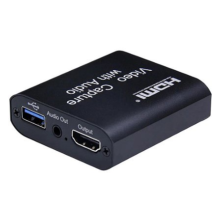 Placa Captura de Vídeo HDMI Com Áudio