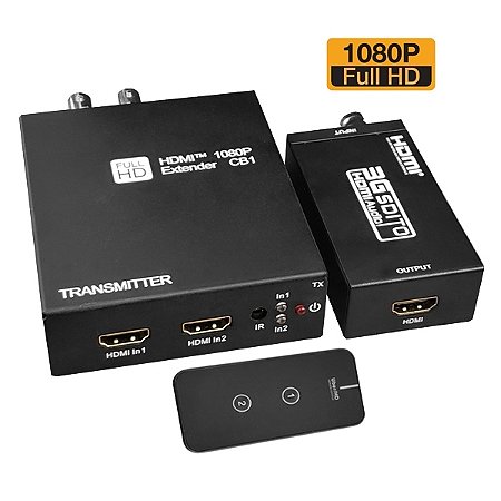 Conversor e Extensor HDMI/SDI - SDI/HDMI 120 metros (KIT) - GEF120M