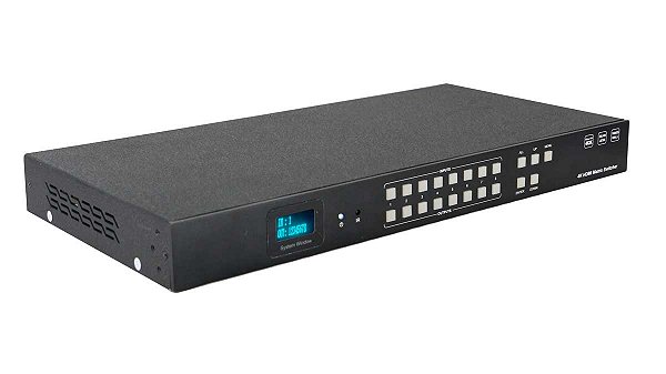 8 ENTRADAS X 8 SAIDAS 4K COM FUNÇÃO VIDEO WALL