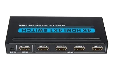 Switch HDMI 4K 4X1  COM CONTROLE