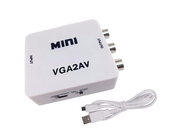 Conversor VGA para AV (PC/TV)