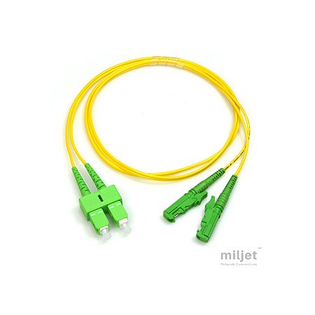 Cordão Óptico Monomodo E2000 para  SC