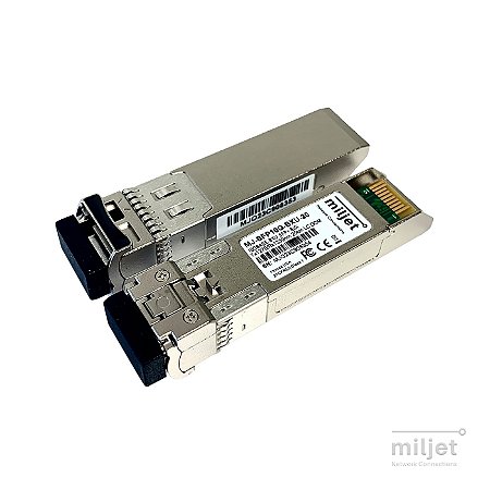 Módulo Minigbic Monomodo   BI DIRECIONAL 20 km SFP+