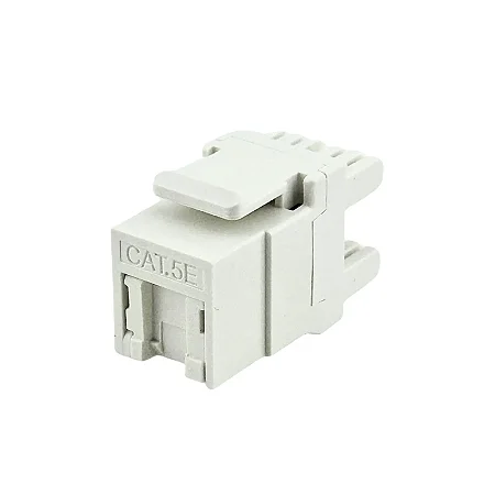 Keystone RJ 45 Cor Branca  CAT 5e 180º