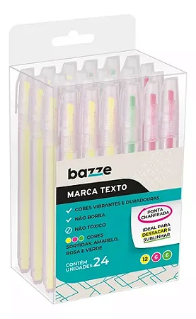 Marca Texto Neon 4 Cores Sortidas
