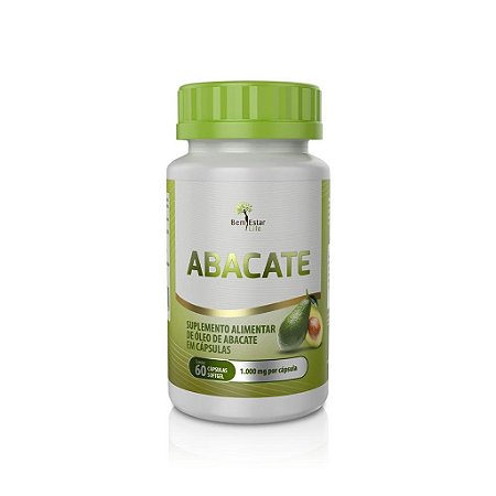 Abacate 60 Capsulas Bem Estar Life