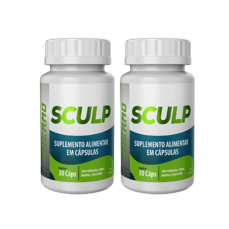 2 Sculp Thermo- 30 Caps- Bem Estar Life