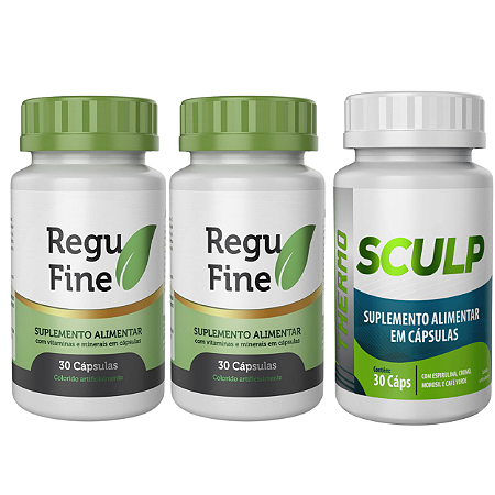 2 Regu Fine  + 1 Sculp Thermo