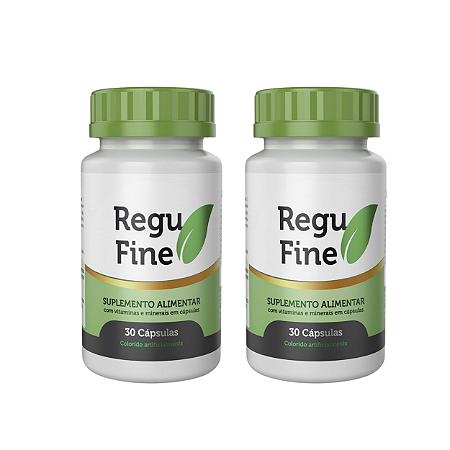 2 Regu Fine Groselha Negra 30 cáps. (Original) Inibidor