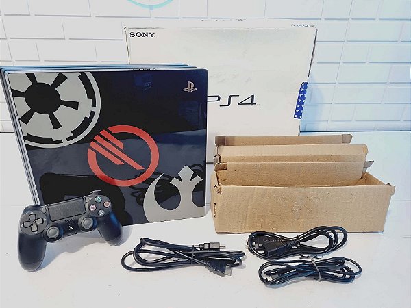 385- Console PS4 pro Playstation 4 pro star wars 1tb