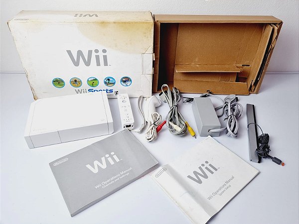 447- Console Nintendo Wii Branco