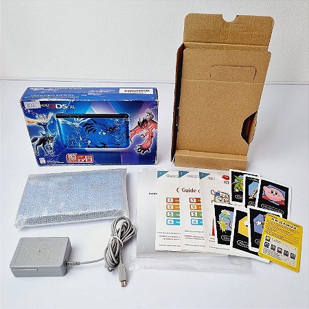 512- Console 3ds xl Xerneas Yveltal blue edition