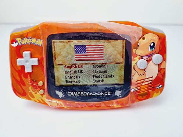 502- Console Gameboy Advance IPS backlight + mods Pokémon
