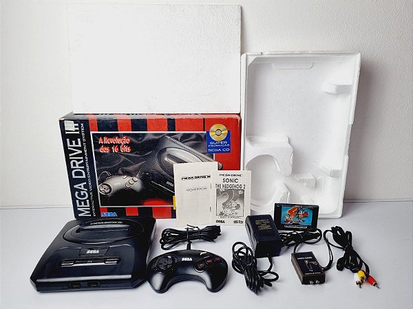539- Console Mega Drive 3 excelente estado