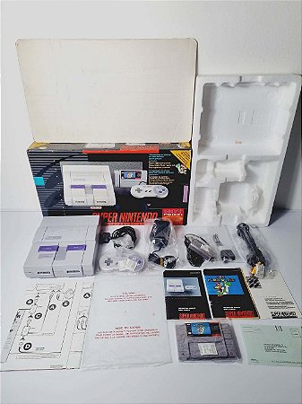 J7- Console Super Nintendo SNES em excelente estado!