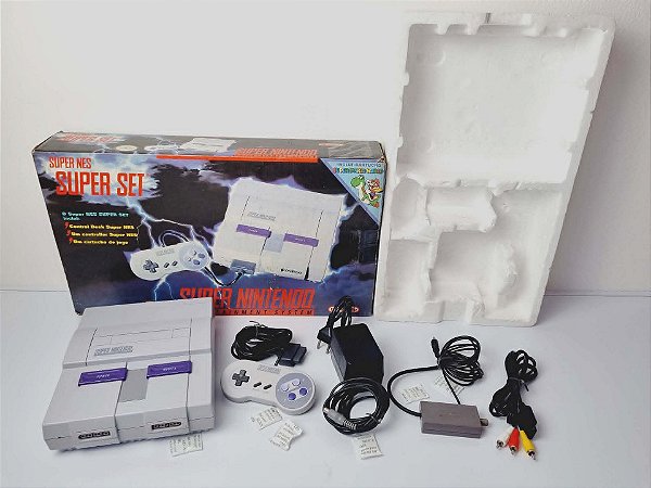 J137- Console Super Nintendo Lightining Box