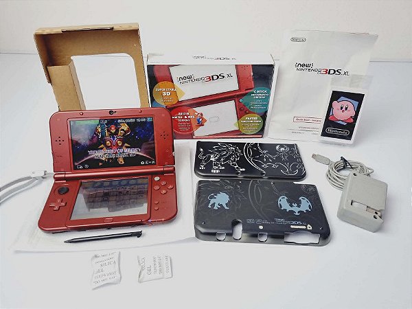 J144- Console NEW Nintendo 3ds xl com caixa