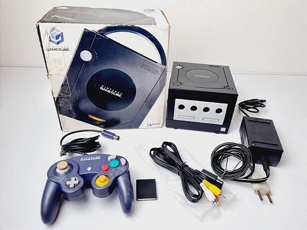 J145- Console Nintendo GameCube funcionando perfeitamente.