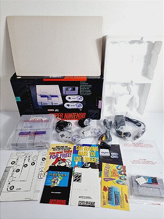 JS2- Console Super Nintendo SNES 001 excelente estado