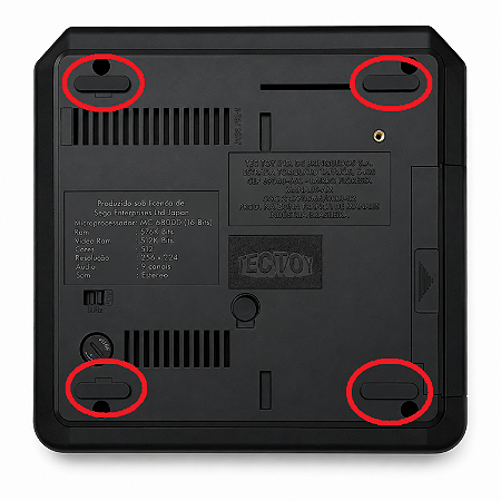 Pés de borracha Mega Drive 3
