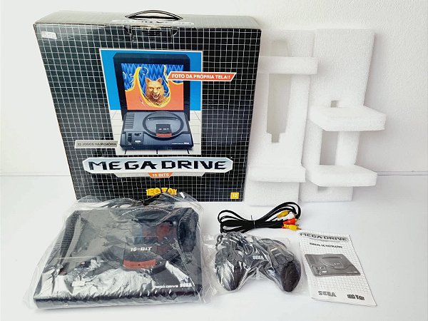 550- Console Mega Drive 2017 Tectoy excelente