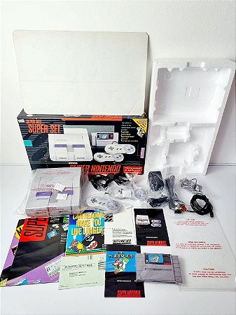 553- Console Super Nintendo SNES Super Set excelente.